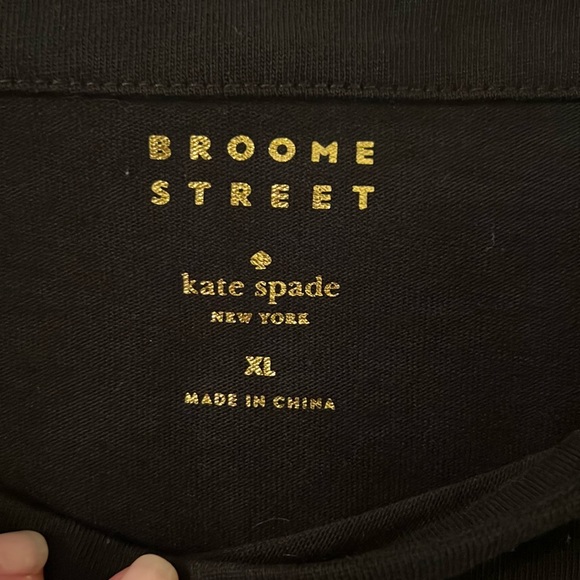 kate spade Tops - Kate Soade black tshirt